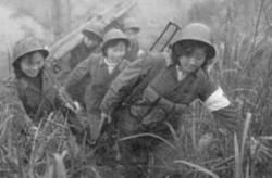 越战中的中国女兵,中国女兵的战地传奇